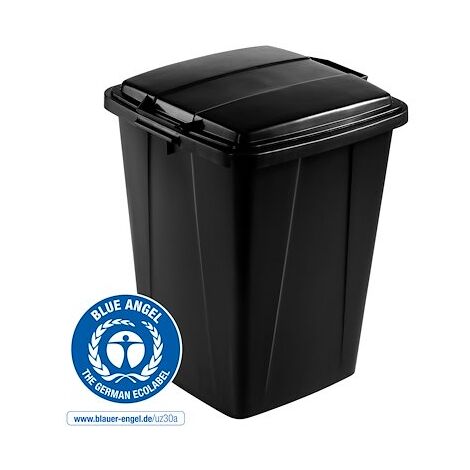 Conteneur à déchets Durabin 90 litres Durable, noir (1/2)