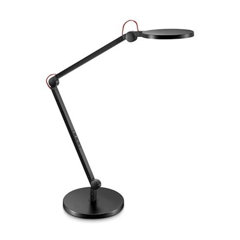 Lampe de bureau Led intégrée Giant - Cep - 11,13 W - Bras articulé - Noir (1/5)