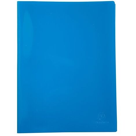 Protège-documents Bee Blue Exacompta polypropylène A4 30 pochettes - 60  vues couleurs assorties sur