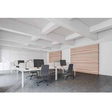 Lampe de bureau SHELBY - avec chargeur à induction QI - noir