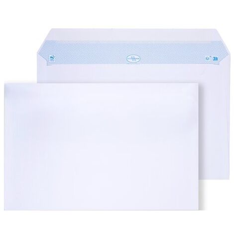 Enveloppe grand format 229 x 324 mm  blanc La Couronne 100gr sans fenêtre - Boîte de 250