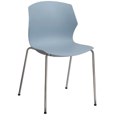 Chaise De Frill - gris bleu - Lot de 2 - Maxiburo (1/5)