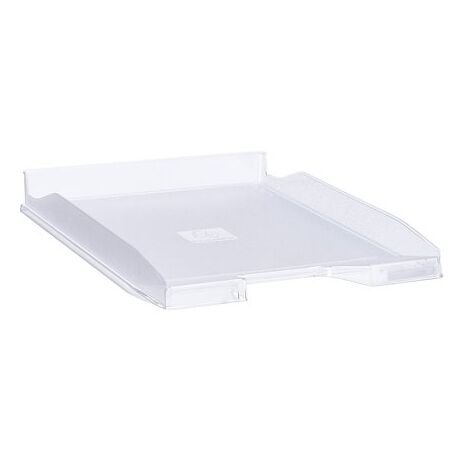 Corbeille à courrier slim Exacompta - cristal