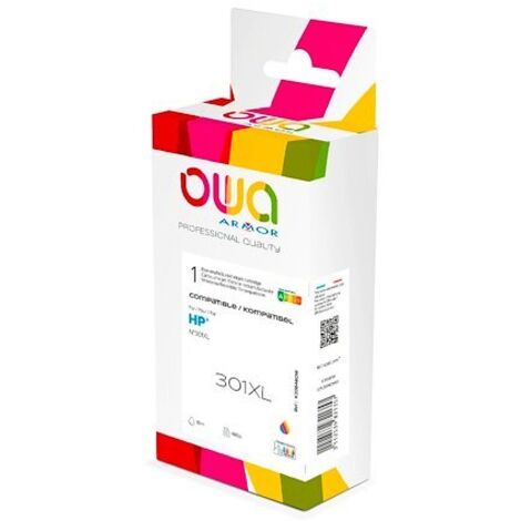 Cartouche Owa compatible HP CH564EE 3 couleurs pour imprimante jet d'encre (1/5)