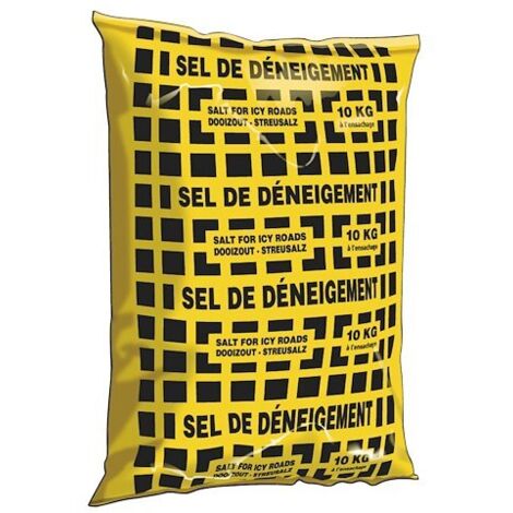 Sel de déneigement - Sac de 10 kg - Maxiburo