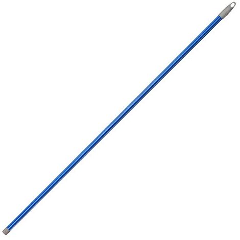 Manche à balai anti-glisse métal embout à visser 1m30 - Ø 21 mm - Maxiburo
