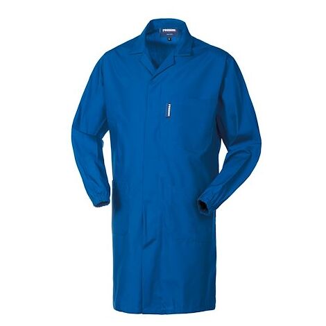 Blouse de travail homme en tissu mélangé bleu - taille L - Maxiburo