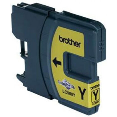 Brother LC-980Y cartouche d'encre 1 pièce(s) Original Jaune (1/3)