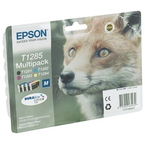 Epson T1285 Pack de 4 couleurs (1/3)