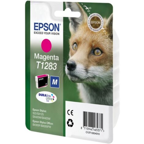 Cartouche imprimante jet d'encre magenta Epson T1283 - C13T12834011