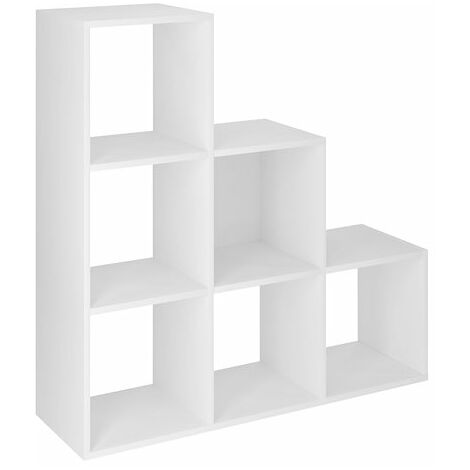 Module blanc escalier 6 cases Multicases - Maxiburo - Blanc