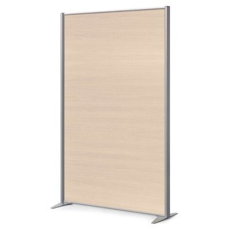 Cloison B-Zen bois antibactérien L 122, H 180 cm chêne clair