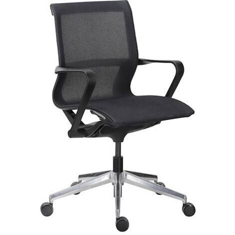 Fauteuil de bureau Lito - dossier bas mesh - Maxiburo (1/5)