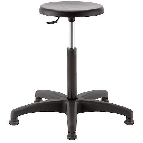 Tabouret technique assis-debout à patins - Maxiburo