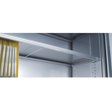 Tablette pour armoire à rideaux L 104 cm - Aluminium - Maxiburo