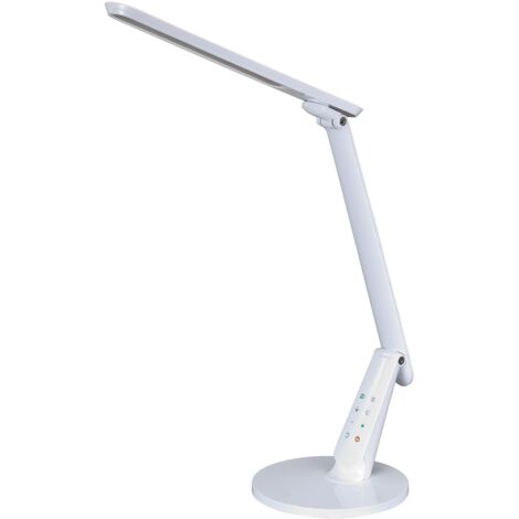 Lampe design, Lampe à poser design ZIG Blanc en Metal, Aluminor (1/4)