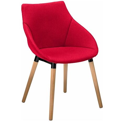 Chaise Enat - rouge - Maxiburo (1/4)