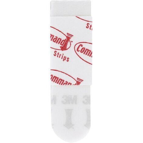 3M – Languettes adhésives double face pour posters – Blister de 12 – Adhésion sur bois, métal et carrelage – Retrait sans résidu