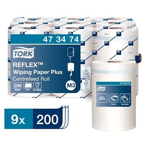 TORK 473474 Lingettes nettoyantes 2 couches W138252 (1/5)