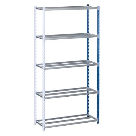 Rayonnages Industri’Pro suivant 40 x 250 x 100 bleu - Maxiburo (1/2)