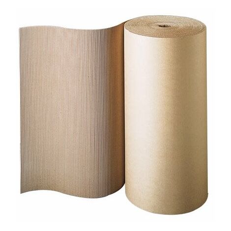 Carton ondulé - rouleau 1,20 x 50 m