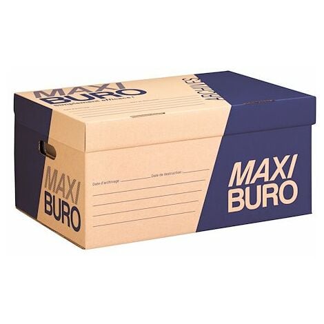 Dossiers suspendus Kraft pour tiroir fond V normal - Maxiburo