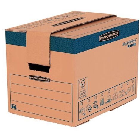 Caisse de déménagement Fellowes - Small - Lot de 5 (1/4)