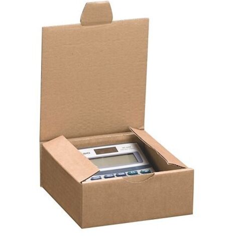 Boîte postale Kraft Brun 6x15x15 - Lot de 50