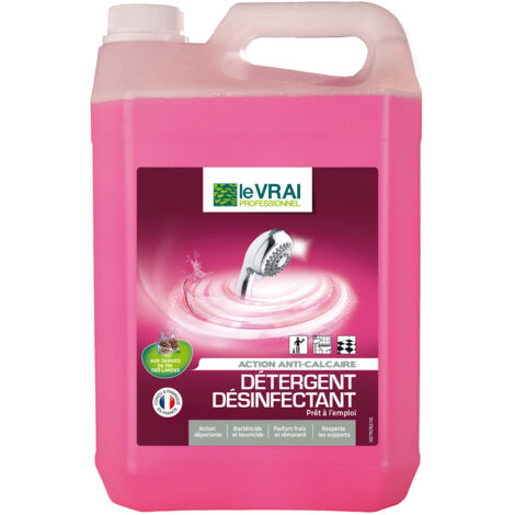 Détergent désinfectant Le Vrai DDS bruyère - Bidon de 5 litres