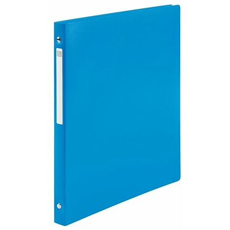 Classeur 4 anneaux plastique dos 2 cm bleu - Lot de 20
