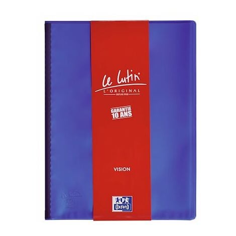 Protège-documents Oxford Le Lutin PVC translucide A4 20 pochettes