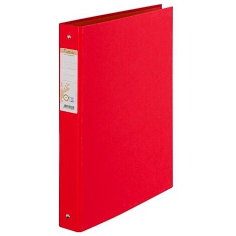 Classeur 4 anneaux carton recyclé Exacompta Forever A4 dos 3,5 cm couleurs assorties - Lot de 10 (1/5)