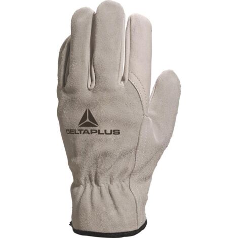 Gants de manutention Delta Plus FCN29 taille 10, 12 Paires, Gris ( Prix pour Paquet de 12 Paires )