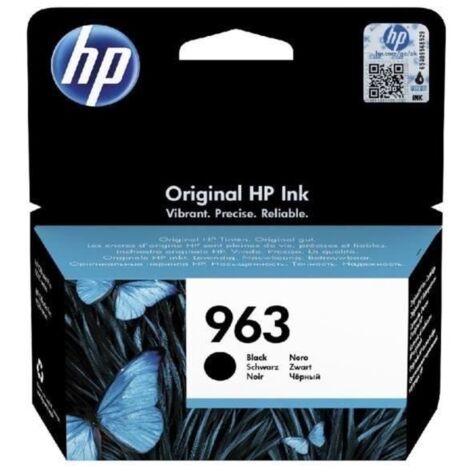 HP 963 Cartouche d'encre noire authentique (3JA26AE) pour HP OfficeJet Pro 9010 / 9020 series