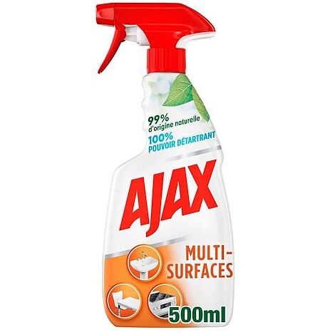 Ajax - Pack de 12 - Nettoyant Ménager Sol & Multi Surfaces Ajax