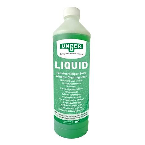 Liquide vitres concentré Unger professional - Flacon de 1 litre