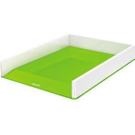 Leitz plateau de bureau wow double a4 plstico vert blanc (1/4)