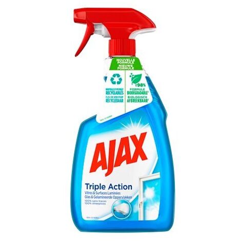 Nettoyant vitres spray Ajax triple-actions - 750 ml