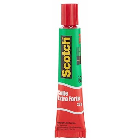 Colle extra forte Scotch transparent tube 30 ml (1/3)