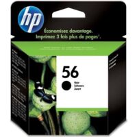 HP 56 Black Original Ink Cartridge cartouche d'encre 1 pièce(s) Rendement standard