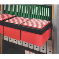 Châssis télescopique pour dossiers suspendus pour armoires à rideaux monobloc L 100