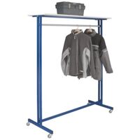 Vestiaire portant bleu - Maxiburo