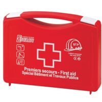 Coffret secours 5 personnes BTP Esculape