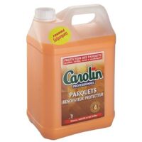 Émulsion pour parquets 5L – Protège et fait briller – Nettoyage doux pour surfaces en bois – Film protecteur durable – Carolin