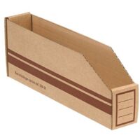 Bac de stockage en carton - 1,6 litres - Lot de 50