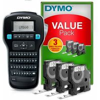 Etiqueteuse portable Dymo Label Manager 160 - Kit avec 3 rubans