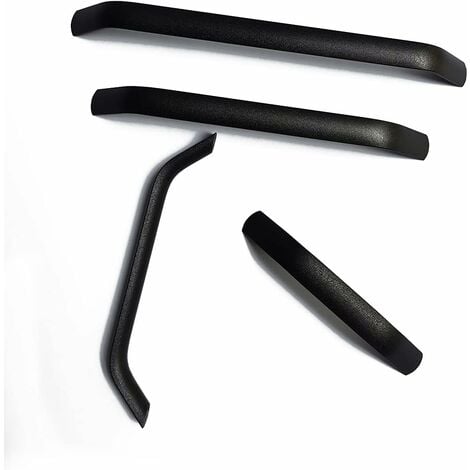 10X Poignées et boutons de tiroir Cuisine Armoire Porte Poignées Placard Tiroir Chambre Meubles Tirer Entraxe Procédé de Sablage 160mm Noir