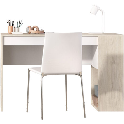 DEKIT GRUPO RIMOBEL MEK - Letto Estraibile Con 3 Cassetti, Bianco, 60x195x97 Cm - Struttura Letto Con Contenitore, Ruote E Supporti Metallici - 2