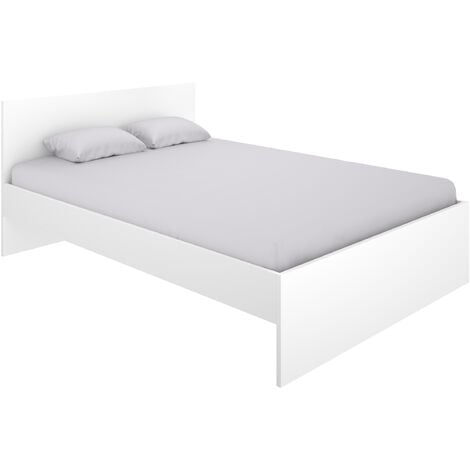 Estructura de Cama 150 cm Blanco 85x156x192 cm - ELY