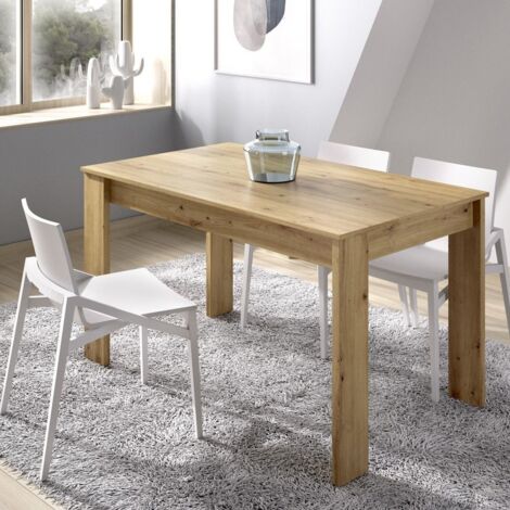 Mesa de comedor Fija Nordic 77x139x81 cm - SAMI (1/4)